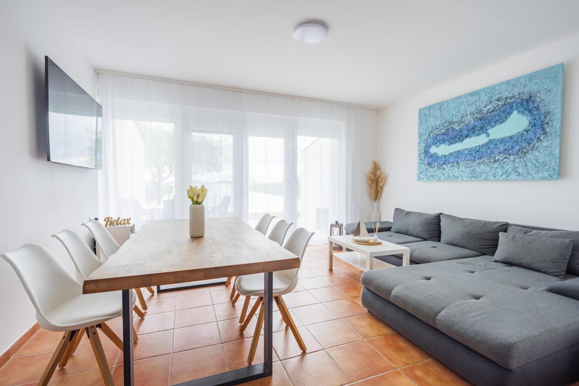 Balaton a kertben - Közvetlen vízparti apartmanok, csodálatos panorámával Balatonfenyves Szoba fotó